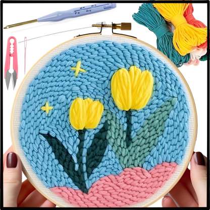 DIY Punch Needle Craft Set 3