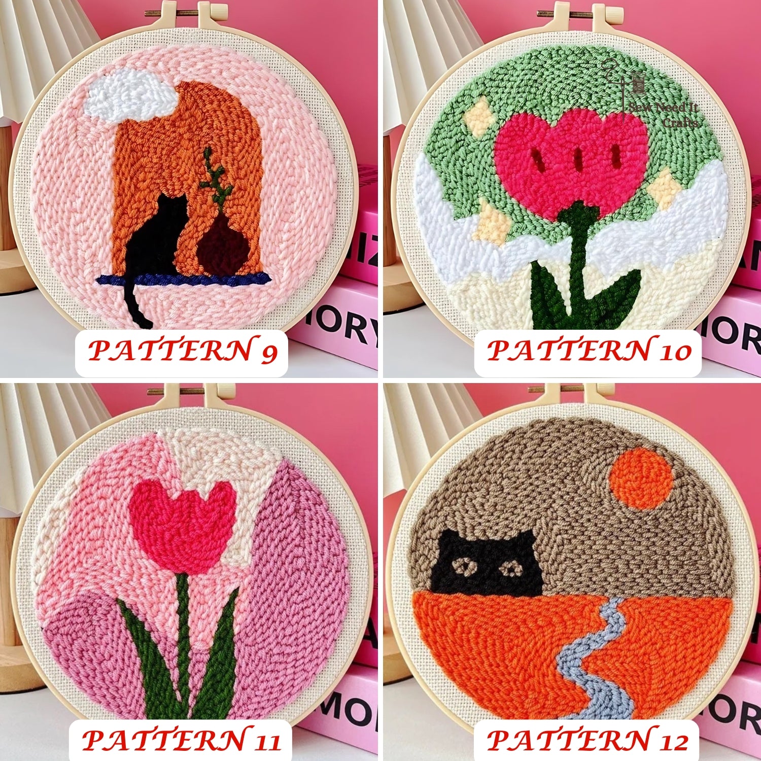 DIY Punch Needle Complete Kit Set 1