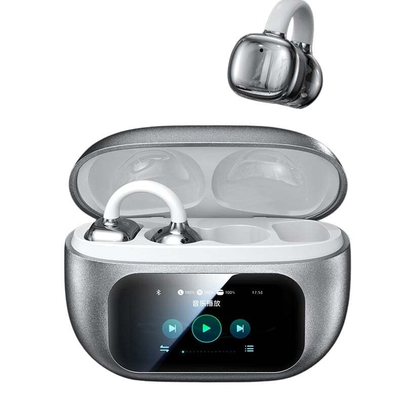 2025 New Arrival -  Ear Clip Bluetooth Headphones  with Touch Screen