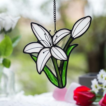 LAST DAY 70%OFF Stained Suncatcher Hanging Decor-BUY 1 GET 1 FREE(2PCS)