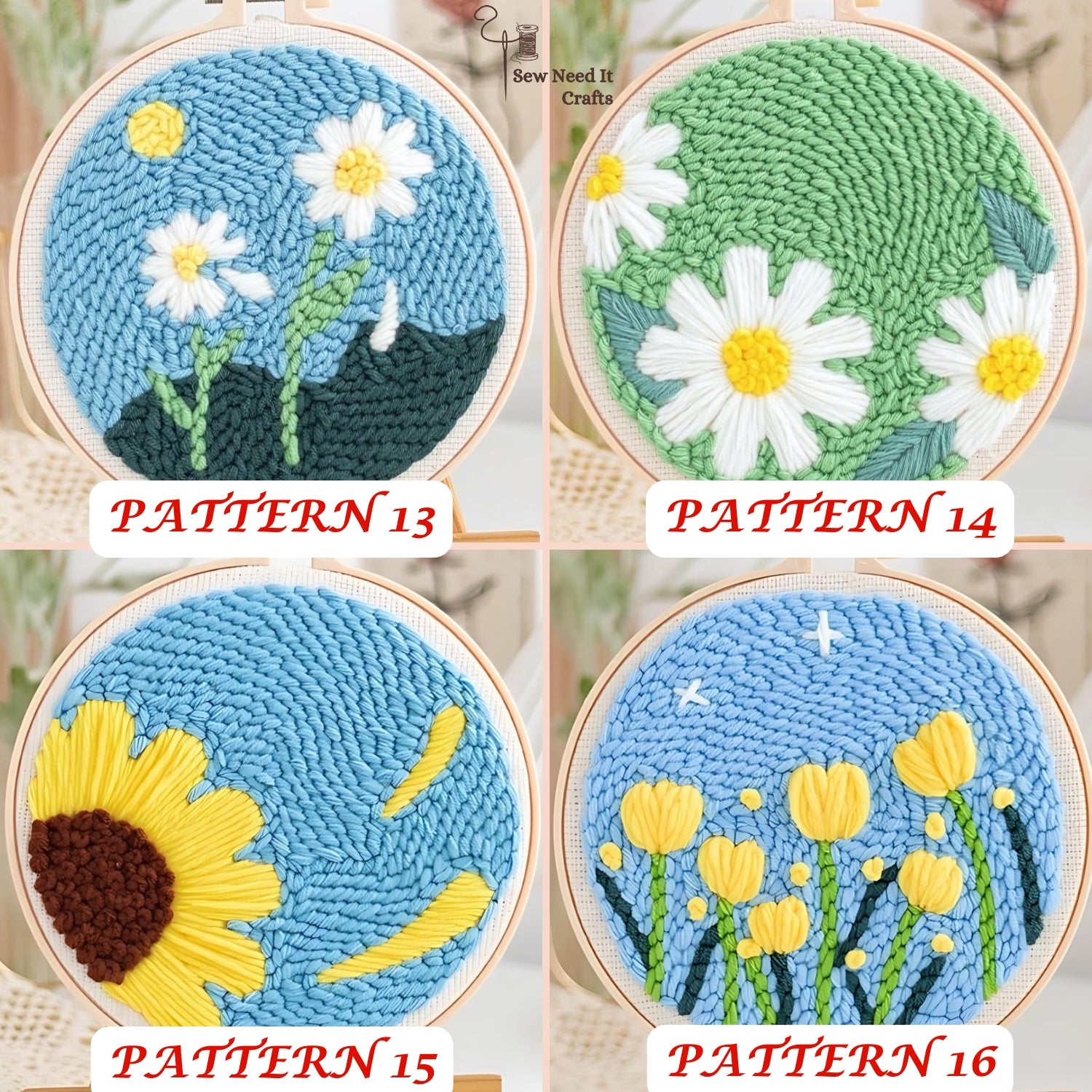 DIY Punch Needle Craft Set 1
