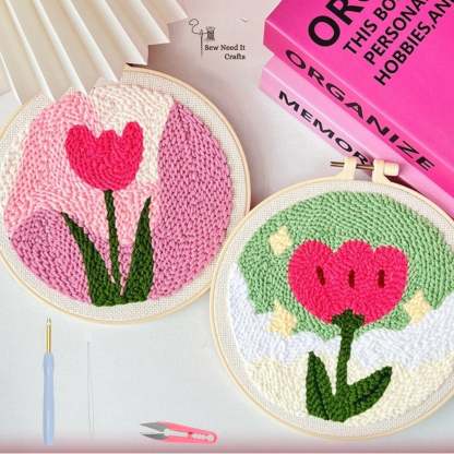 DIY Punch Needle Complete Kit Set 3