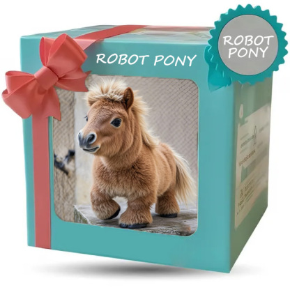 🐎NICOO - My Realistic Robot Pony Walks, barks, and wags its tail—just like the real thing!