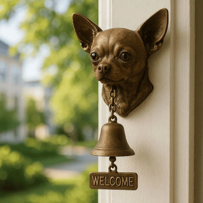 🔥Handmade Dog Welcome Bell