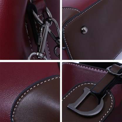 💗Leather Niche Women's Shoulder Bag👜