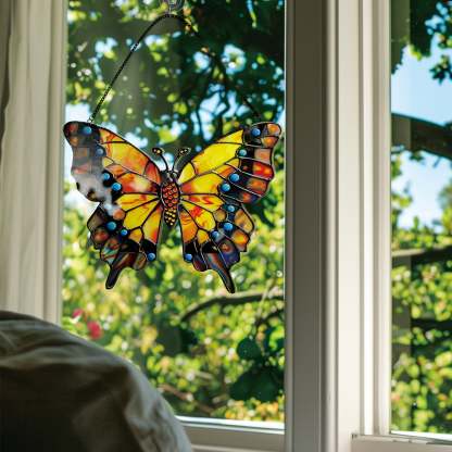 LAST DAY 70%OFF Stained Suncatcher Hanging Decor-BUY 1 GET 1 FREE(2PCS)