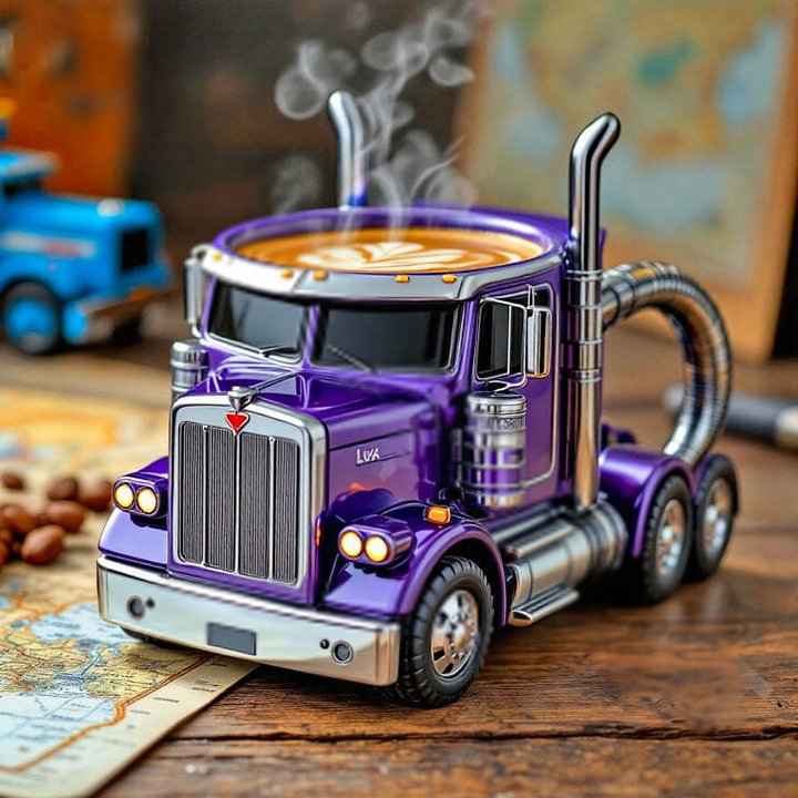 🔥Last 4 hours Sale: Save $30 -Handcrafted Truck Coffee mug