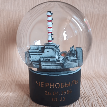 Chernobyl Snow Globe