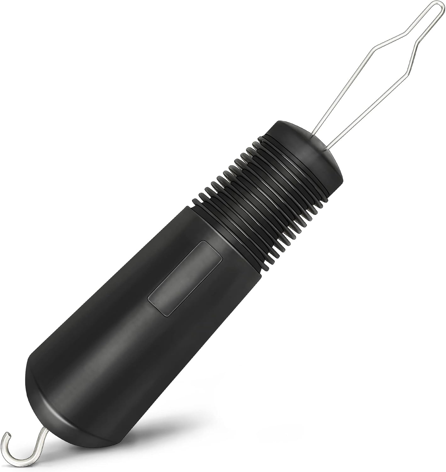 Button Hook and Zipper Pull Button Helper Tool with Non-Slip Grips to 