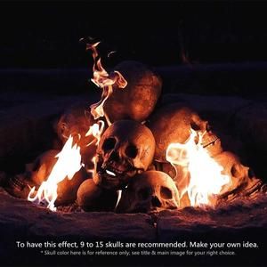Terrifying Human Skull Fire Pit💀