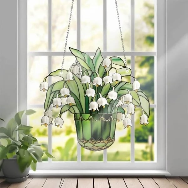 LAST DAY 70%OFF Stained Suncatcher Hanging Decor-BUY 1 GET 1 FREE(2PCS)