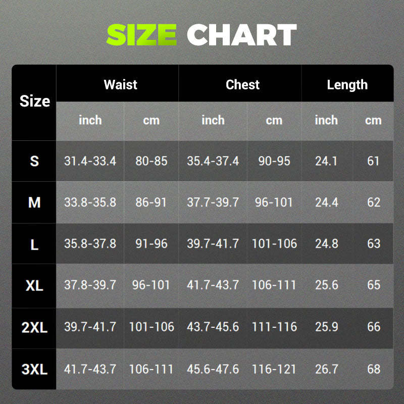 🔥Slimming Magic-Men's Zip-Up Waist Trainer Vest
