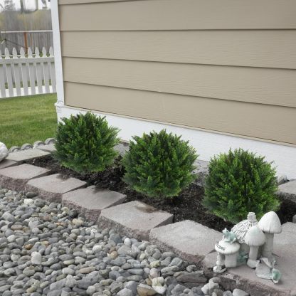 💥-UV Resistant Artificial Cedar Topiary Ball Tree