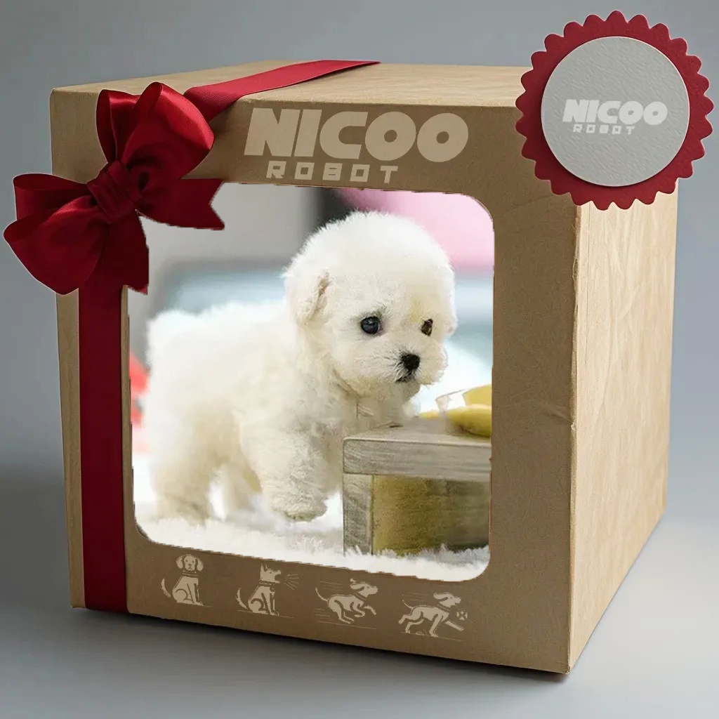 🐶NICOO - My Realistic Robot PuppyWalks, barks, and wags its tail—just