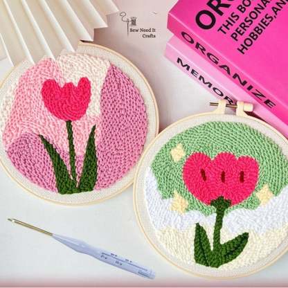DIY Punch Needle Complete Kit Set 1