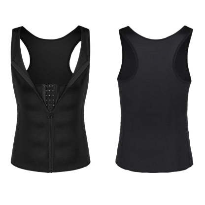 🔥Slimming Magic-Men's Zip-Up Waist Trainer Vest