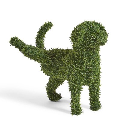 🐕Decorative Peeing Dog Topiary