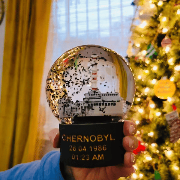 Chernobyl Snow Globe