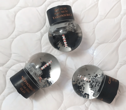 Chernobyl Snow Globe