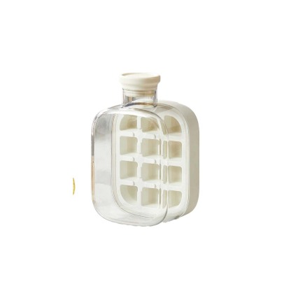 Vertical Ice Tray, Easy Release Ice Cube Trays, Silicone Ice Tray with Lid and Storage Box, Mold Maker Large Capacity Home Ice Cube, Ice Cube Storage Box
