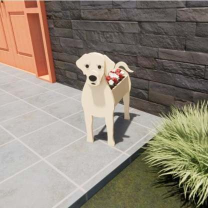 Dog Planter & Flower Pot Collection 