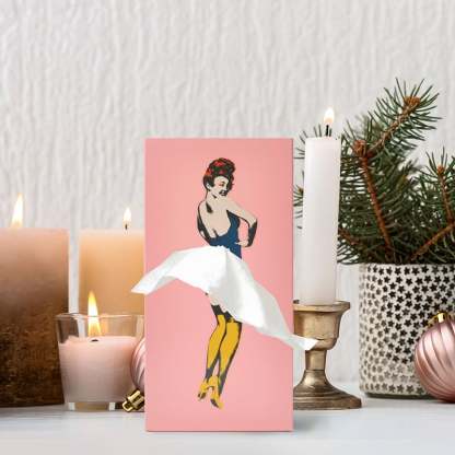 🎄🎁Holiday Hot Sale - Flying Skirt Tissue Box（buy 1 get 1 free-2pcs）