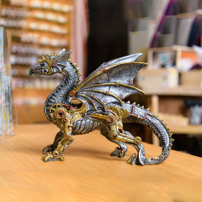 Hot Sale🐉Steampunk Creature Statues🐶