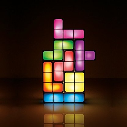 DIY Tetris Colorful Night Light Puzzle