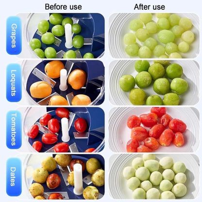 2025 Electric Grape Peeler - Automatic, Rechargeable Kitchen Tool for Fruits & Tomatoes