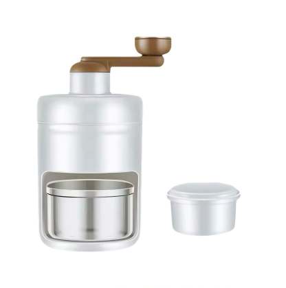 Household mini hand-crank ice shaving machine manual fruit smoothie machine Mianmian ice crusher ice breaker ice breaker magic tool