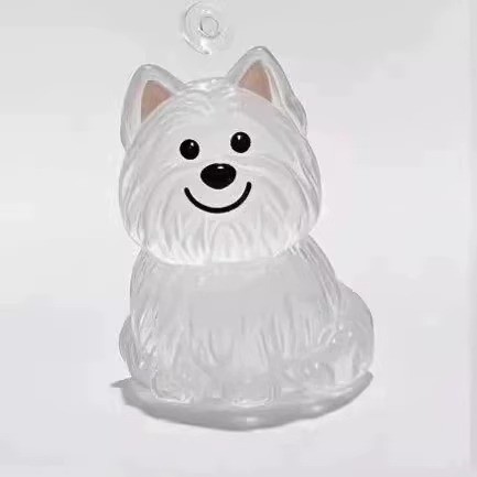 Dog Hair Collector Keychain Bag Charm Memorial Storage Box Sentimental Gift for Dog Lovers Perfect for Storing Pet Hair