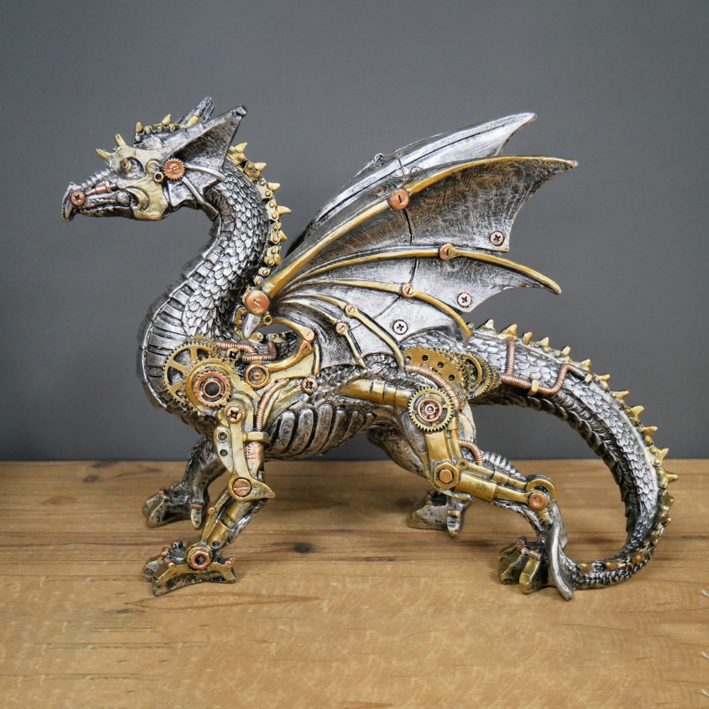 Hot Sale🐉Steampunk Creature Statues🐶