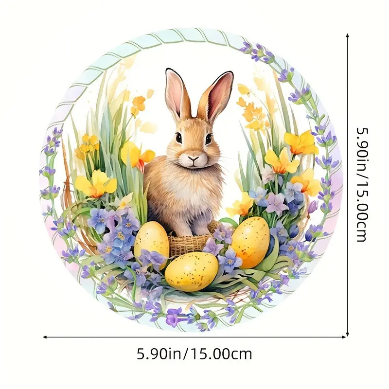 🌞Woodland easter bunny acrylic Suncatcher