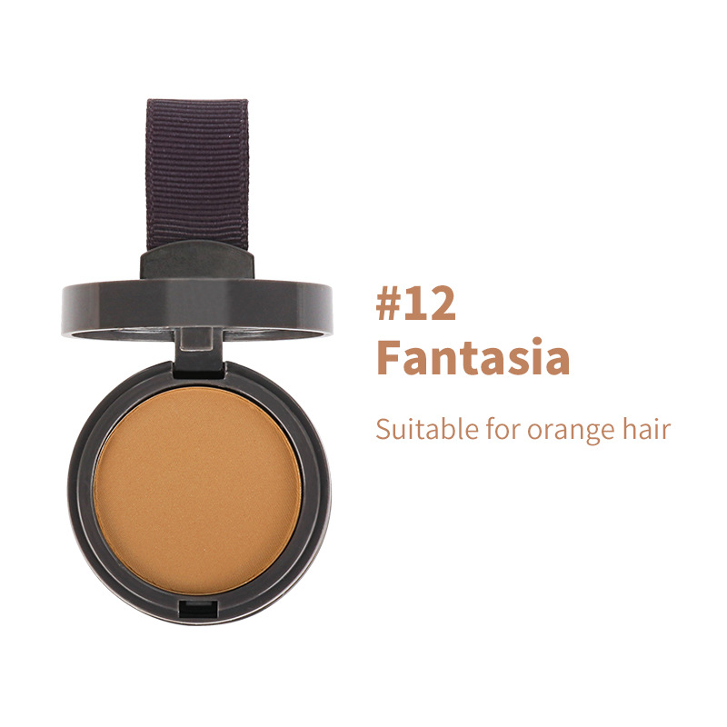 Maycheer Hairline Powder - Magic Root Cover Up - Hair Rich Hair Shadow - Gray Hair Coverage Touch Up Hair Powders for Women & Men (Orange, 0.14 Ounce (Pack of 1))