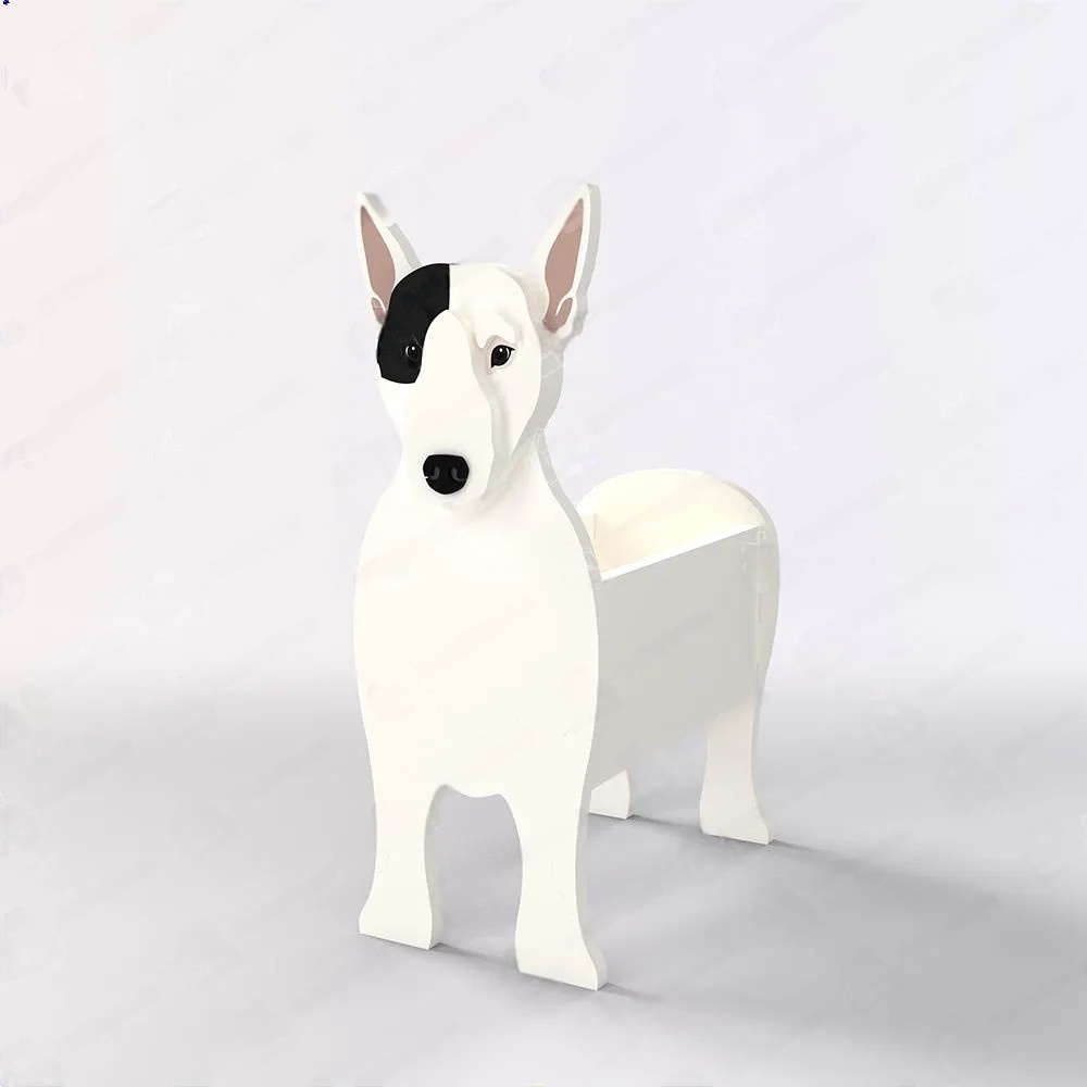 Bull Terrier Planter