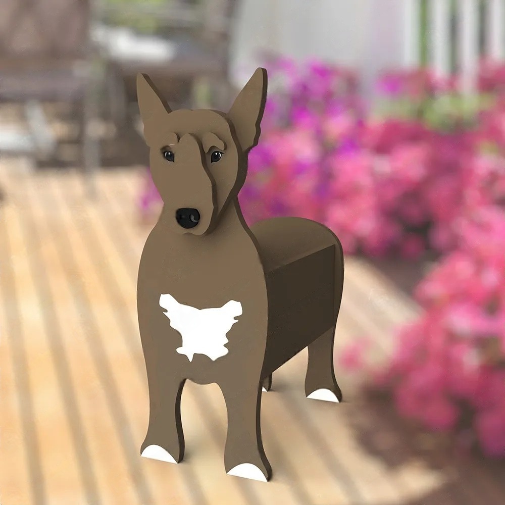 Bull Terrier Planter