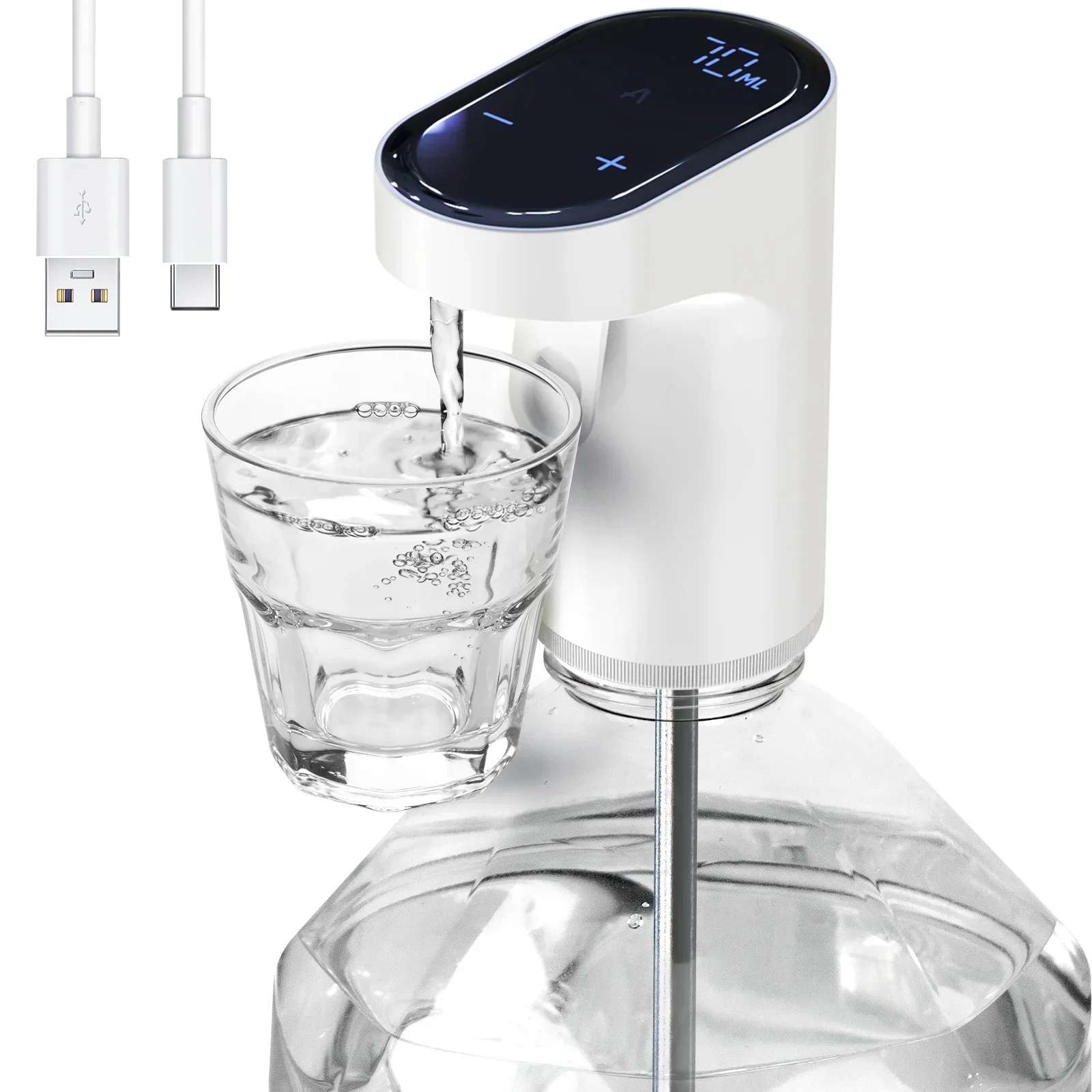 2023 New Portable Mini Automatic Wine Decanter Electric Wine Aerator a