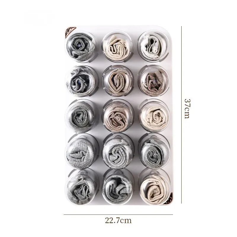 Wall Mounted Capsule Storage Boxes Underwear Socks Headbands Sorting T