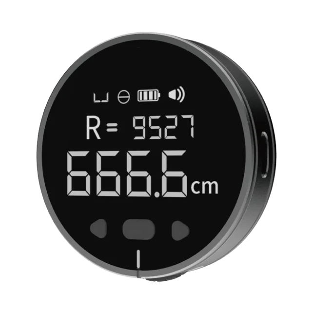 DUKA Little Q Electronic Ruler (Atuman) Tape Measure HD LCD Screen Rechargeable Ruler Distance Meter Portable Measurement Tools