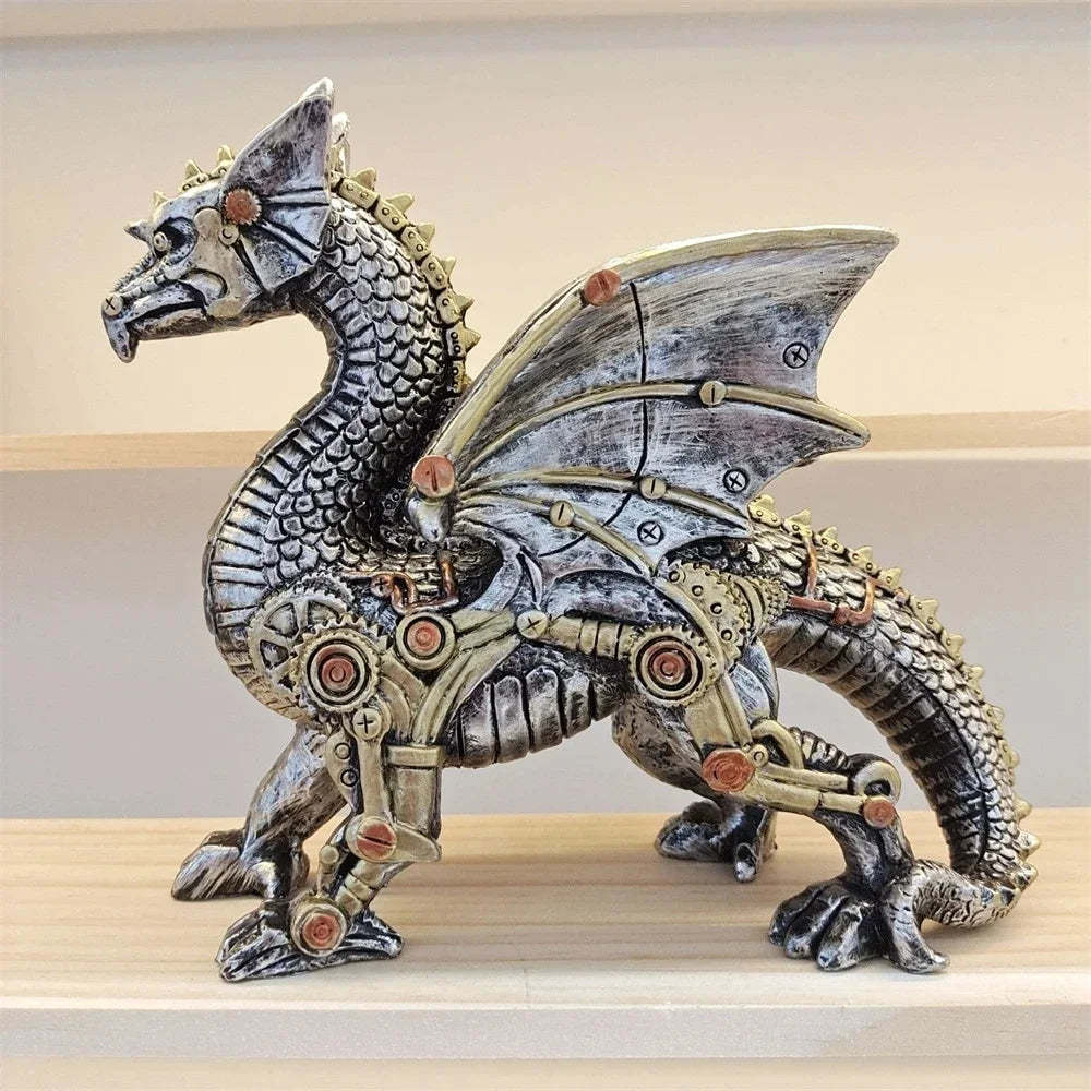 Hot Sale🐉Steampunk Creature Statues🐶