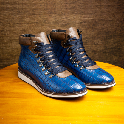 🎄Gift Ideas for Him🎄Ultimate Winter Boots Crocodile Leather