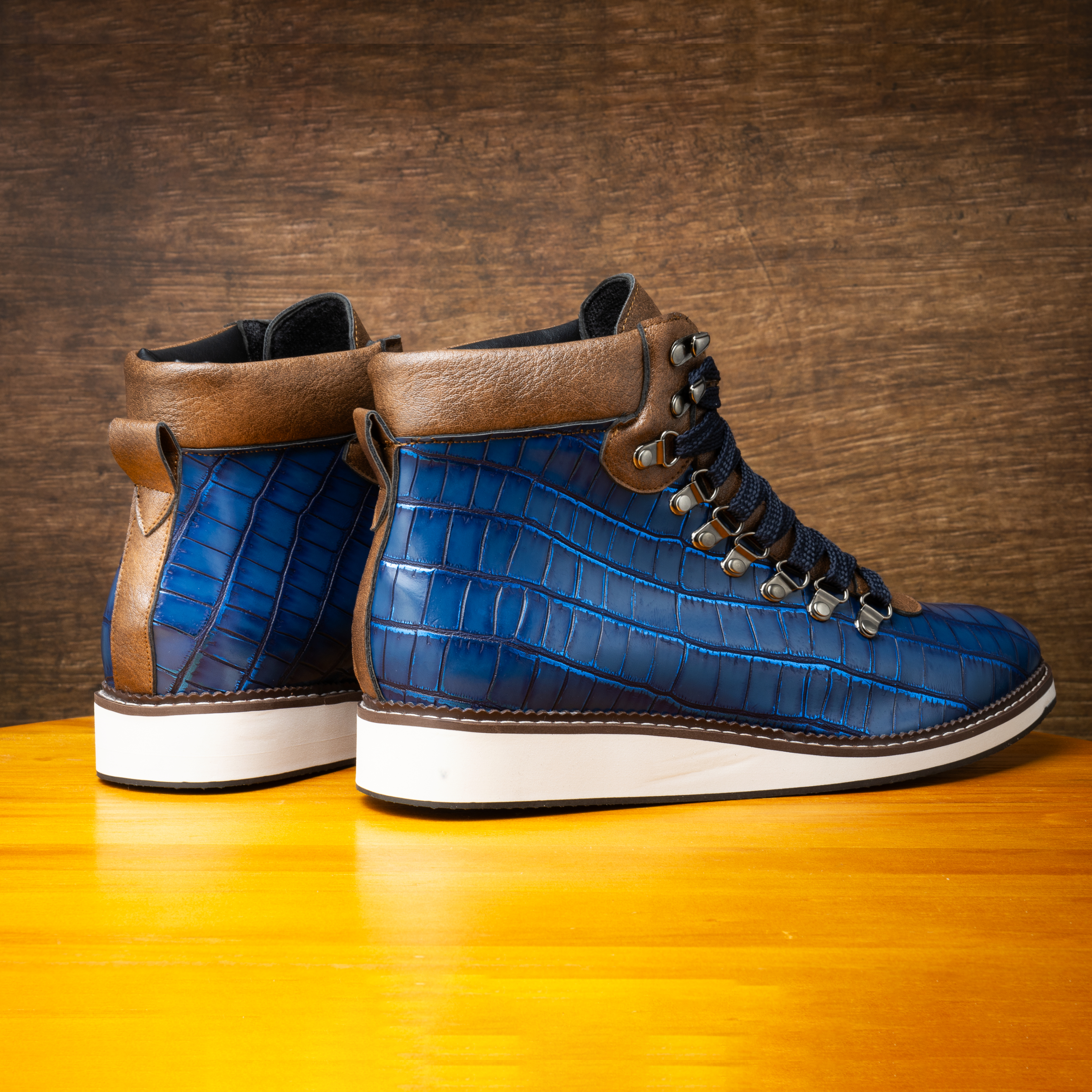 🎄Gift Ideas for Him🎄Ultimate Winter Boots Crocodile Leather