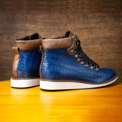 🎄Gift Ideas for Him🎄Ultimate Winter Boots Crocodile Leather
