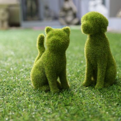 🐕Decorative Peeing Dog Topiary