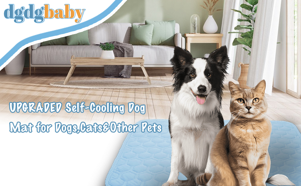 dgdgbaby - Alfombrilla de refrigeración para perros