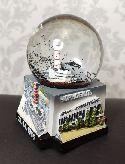 Chernobyl Snow Globe