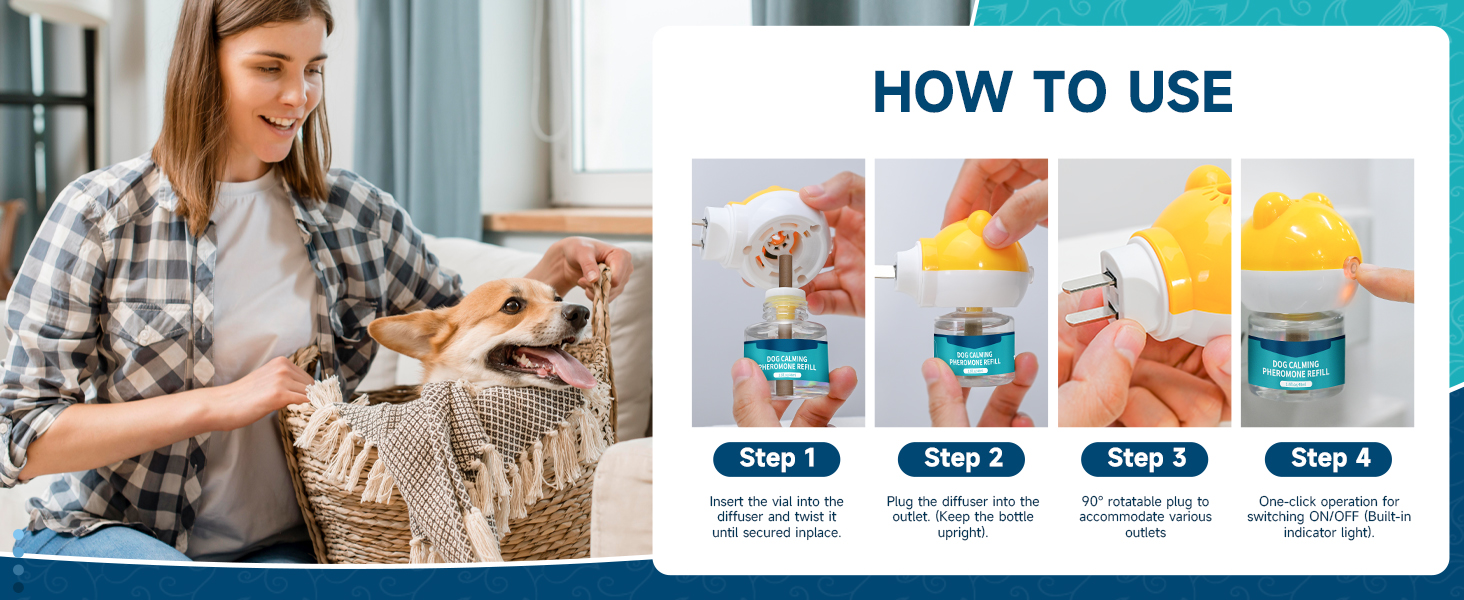 Dog Calming Diffuser Kit