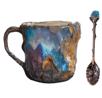 🎁Christmas Early Bird Sale 49% OFF 🥃2024 New Mineral Crystal Coffee Mugs