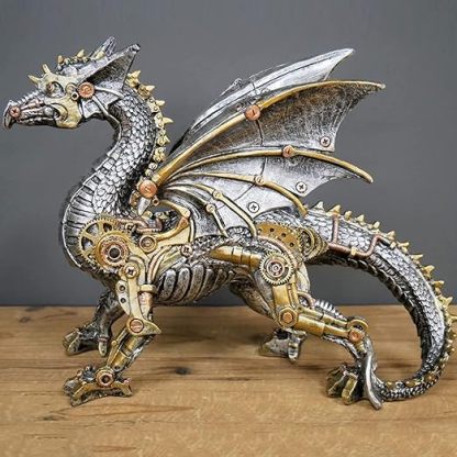 Hot Sale🐉Steampunk Creature Statues🐶