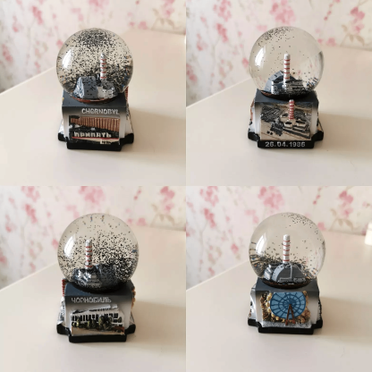 Chernobyl Snow Globe